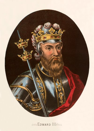 King Edward III by English School